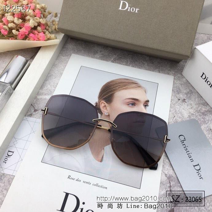DIOR-迪奧 2019新款 太陽鏡 減輕強光負擔 遮擋有害光線防輻射 出行旅遊必備品 2306S  lly1183